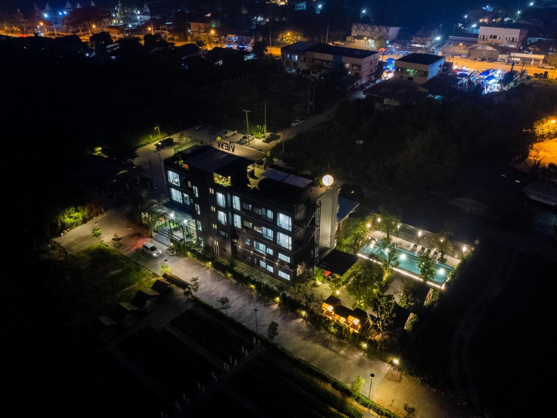 The View Chiang Dao Hotell Rum bild